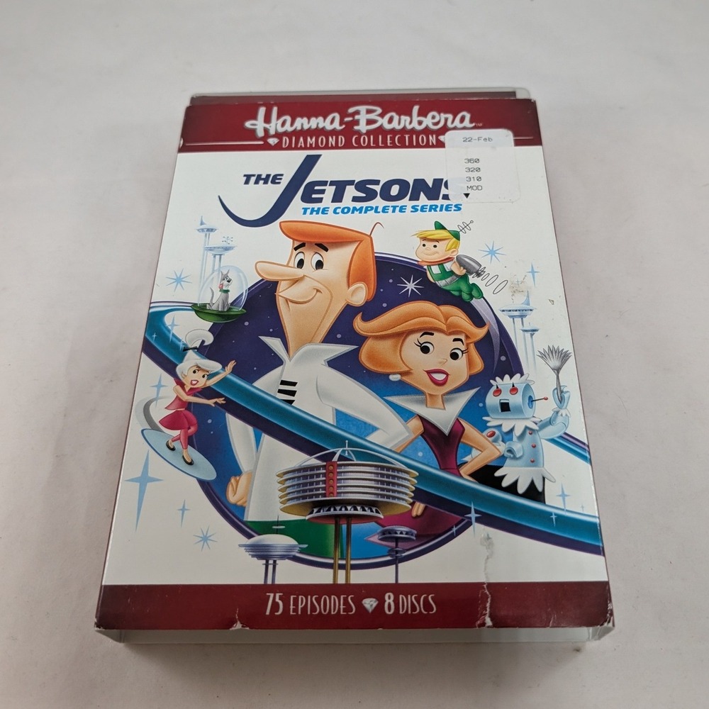 Hanna-Barbera The Jetsons The Complete Series 8 Disc DVD Set 75 Episodes